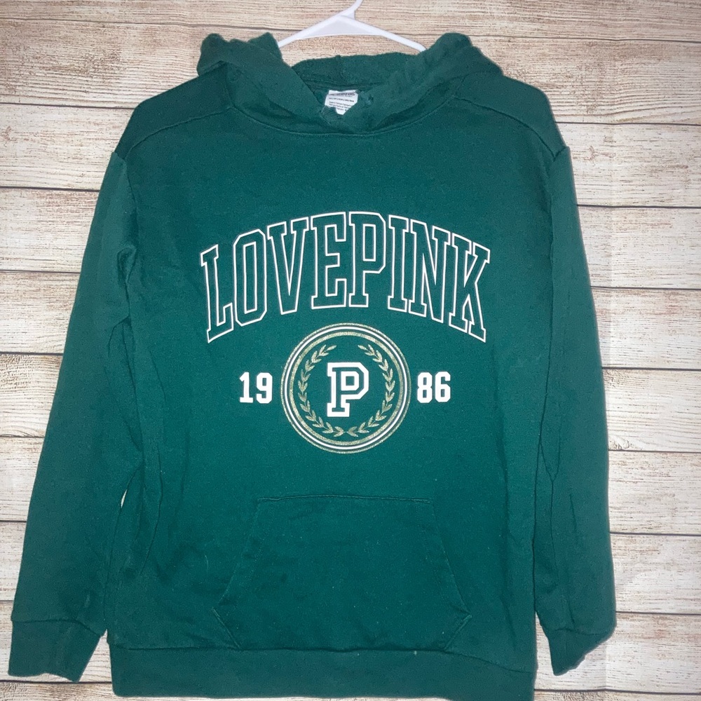 Pink hoodie